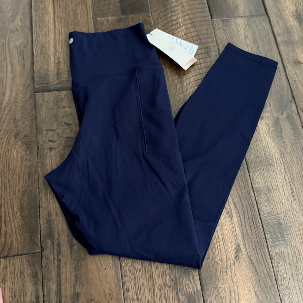 CALIA NWT Inspire HR 7/8 Legging Navy High Rise Pockets Womens‎ XS